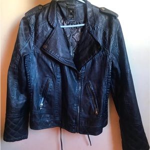 Guess faux leather jacket.